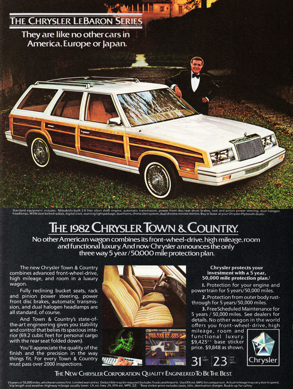 1982 Chrysler Auto Advertising